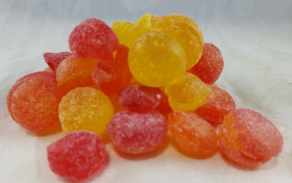 Peach Hard Candy Drops 4.5 Ounces