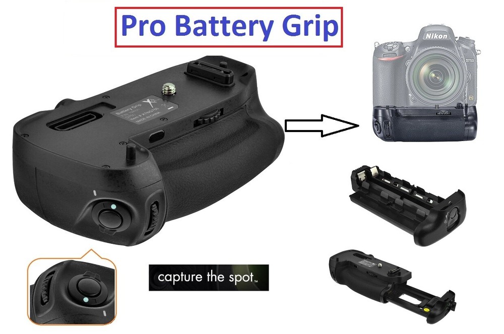 Professional Multi Power Battery Grip For Nikon D750