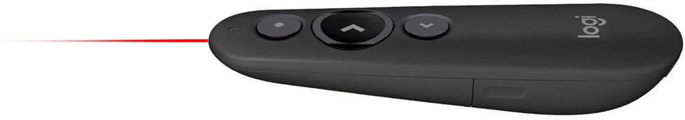 Logitech - R500s Presenter Bluetooth and USB Remote Control - Graphite