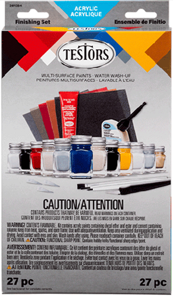 Testors Acrylic Finishing Kit