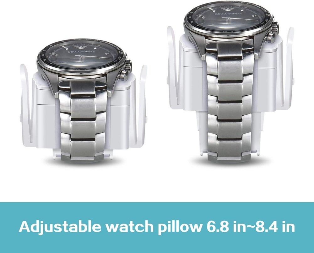 Single Automatic Watch Winder with Quiet Motor, 4 Rotation Mode Settings, Sui...