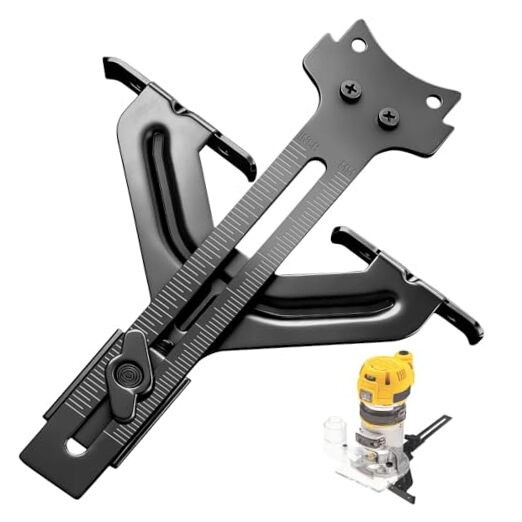 DNP618 Edge Guide for Fixed Base Compact Router, Compatible With DEWALT DWP611