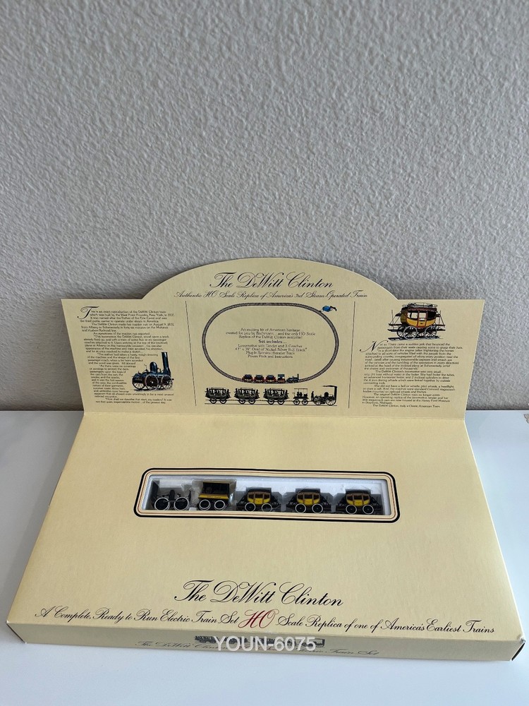 Bachmann The DeWitt Clinton Ready To Run HO Scale Train Set 00641