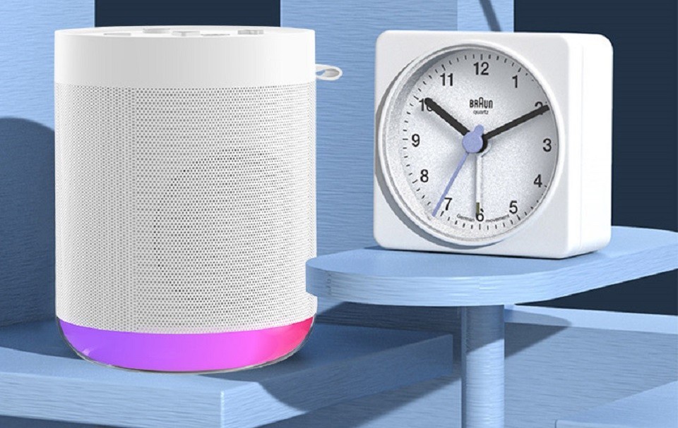 4-Inch Mini LED Base Bluetooth Speaker