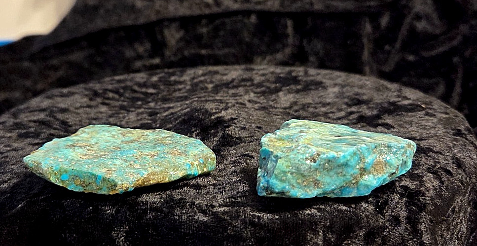 TURQUOISE KINGMAN  ROUGH 115 GMS