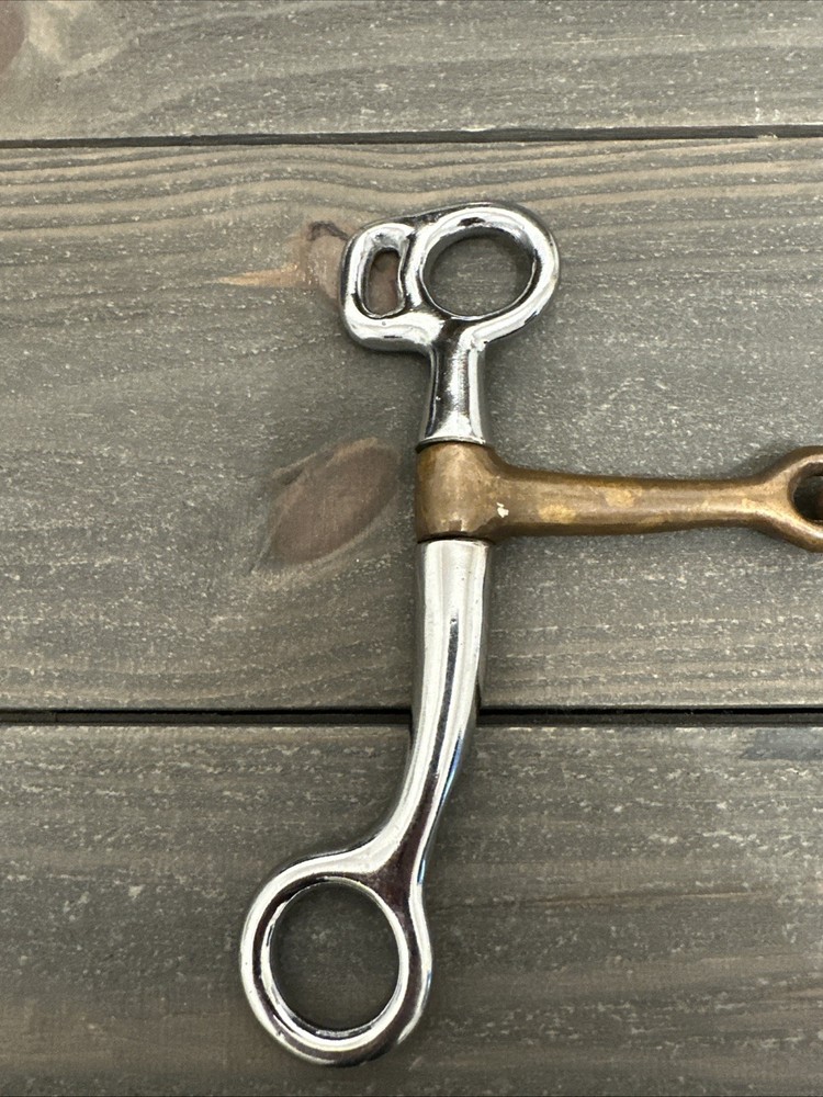 5-inch Tom Thumb Snaffle Copper Mouth bit