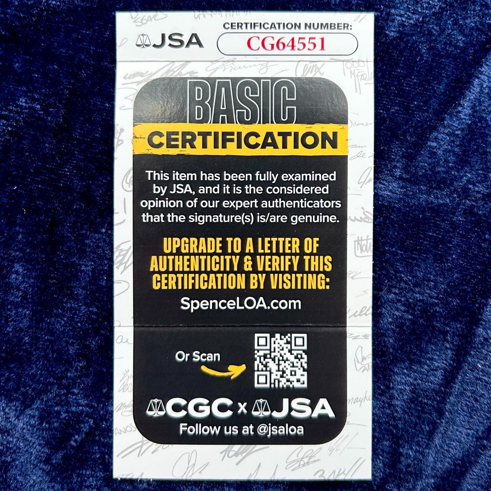 Larry Doby. "Lawrence Eugene Doby" Signed HOF Logo Baseball. JSA