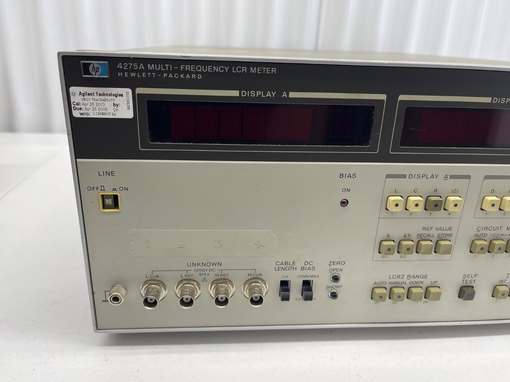 HP Hewlett Packard Agilent Keysight 4275A Multi-Frequency LCR Meter