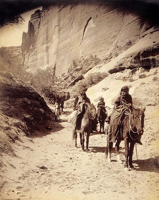 NAVAJO INDIAN BAND EDWARD S. CURTIS 1904 8x10 GLOSSY PHOTO PRINT