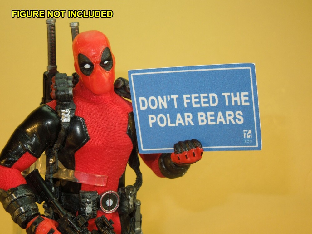 Deadpool 2 - 1/12 scale Custom Accessories / Documents - for 6 inch figures