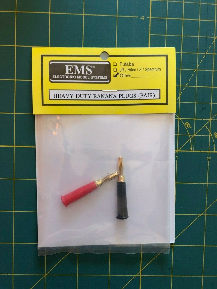 EMS Heavy Duty Banana Plugs
