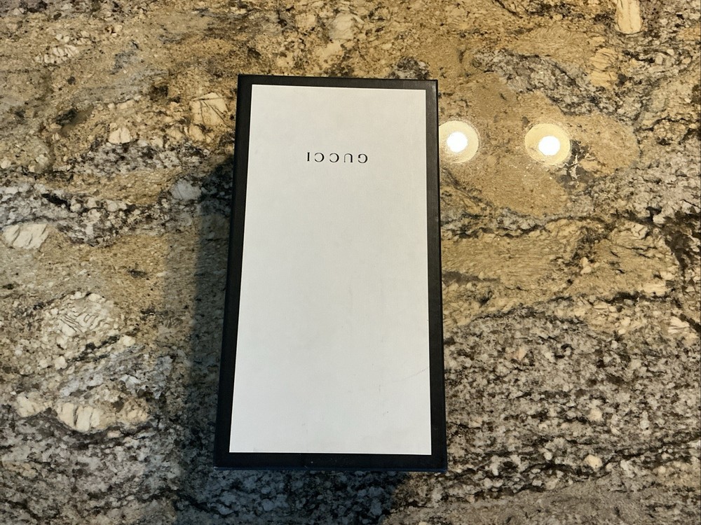 Authentic Gucci Classic Black /White Empty Shoe Storage Box