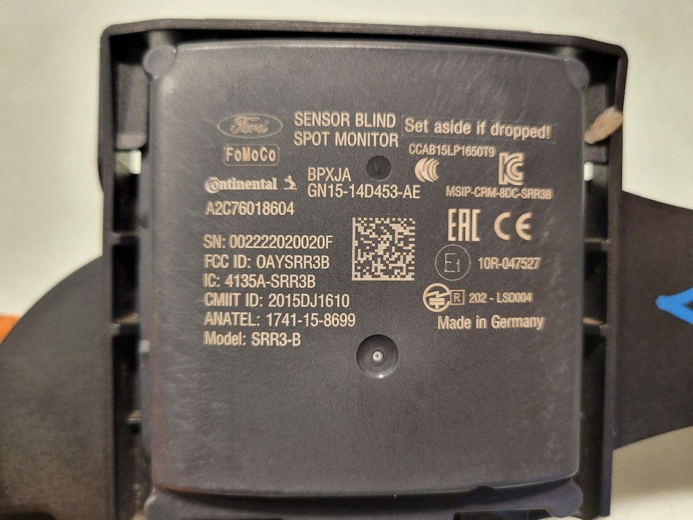 Camera/Projector Radar Unit Fits 18-22 ECOSPORT RH