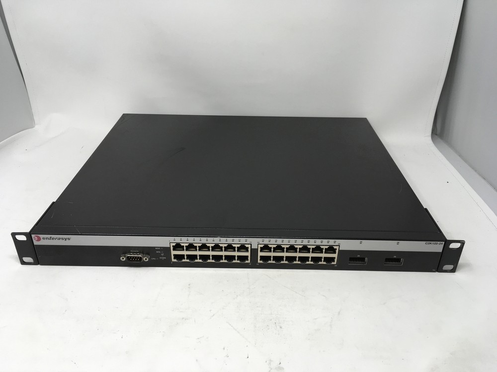 Enterasys C2K122-24 Matrix C2 Gigabit Stackable Switch 24 Ports Managed