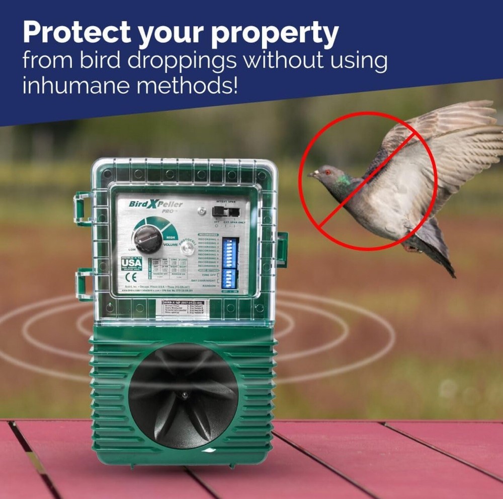 **READ** Bird-X BXP-PRO WP Electronic Chaser, Green