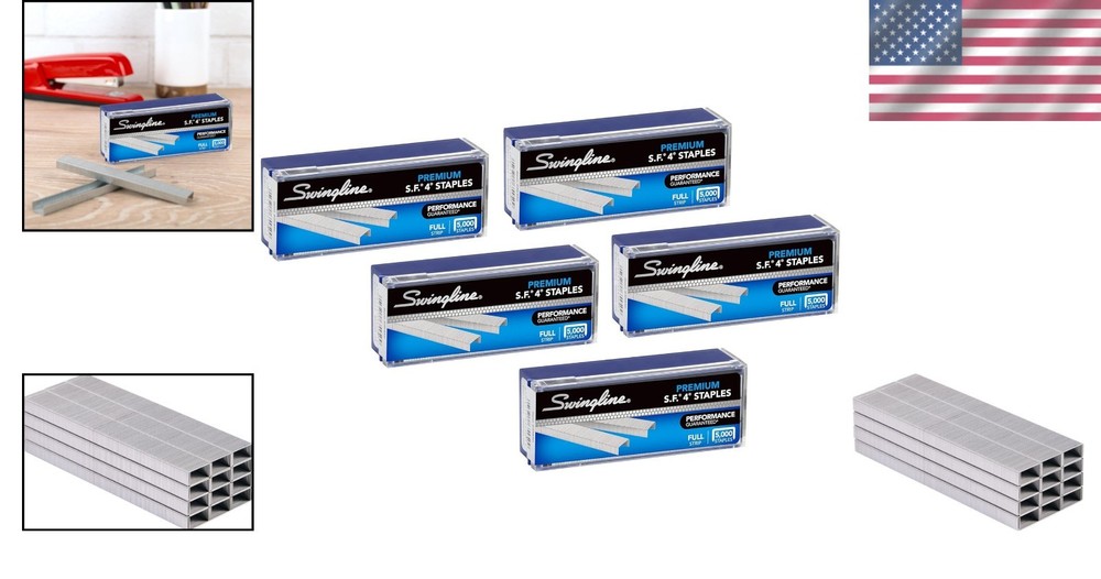 Durable Staples, 25 Sheets Holder, 5 Boxes with 210 Staples Each