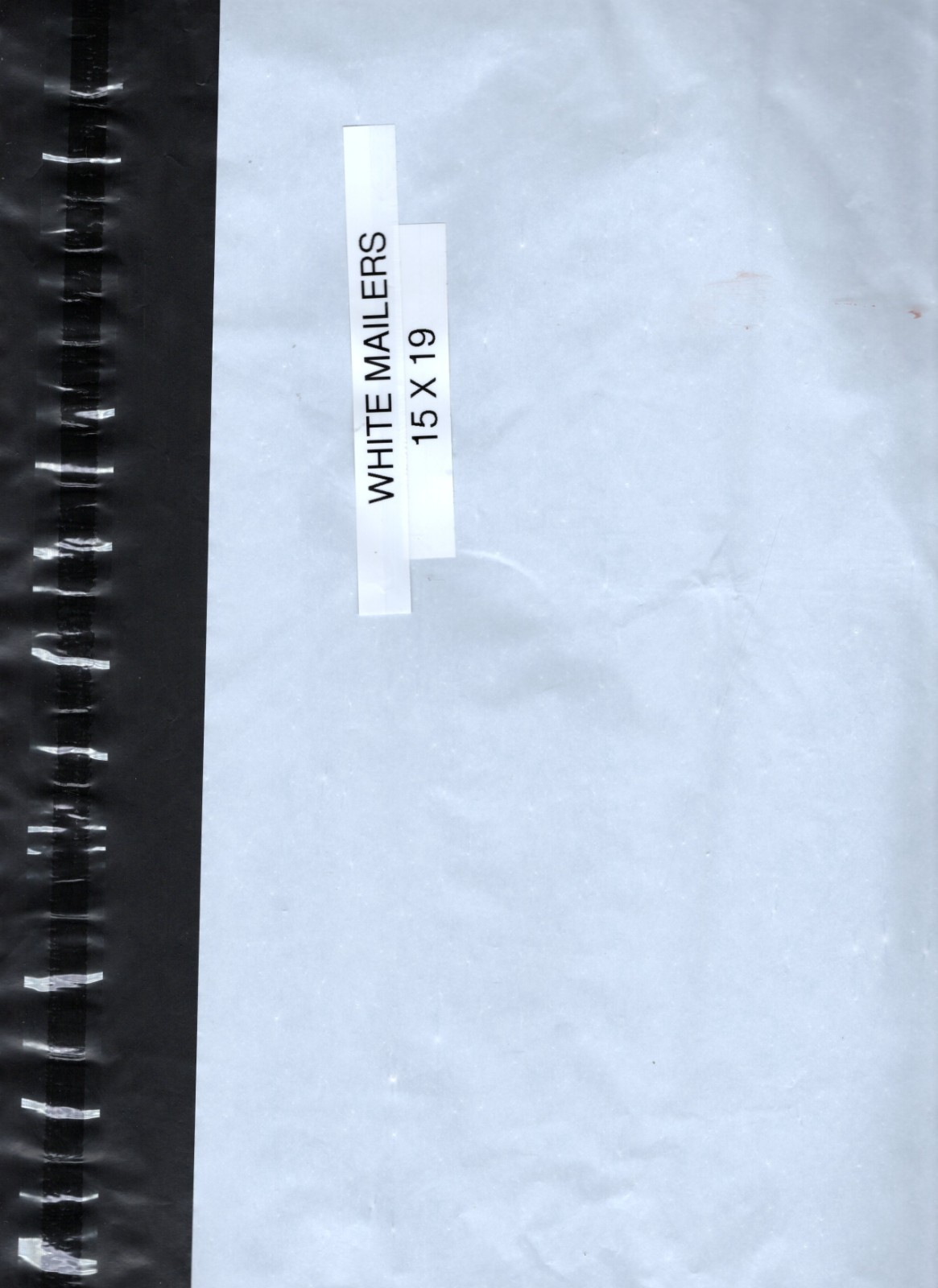 15x19 poly bag mailers (100ct white)