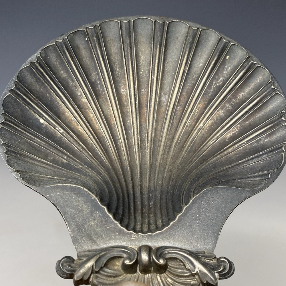 Set 2 VTG Shell Trinket Dish RF Inc USA Sheffield England 1700-1800 Silverplate