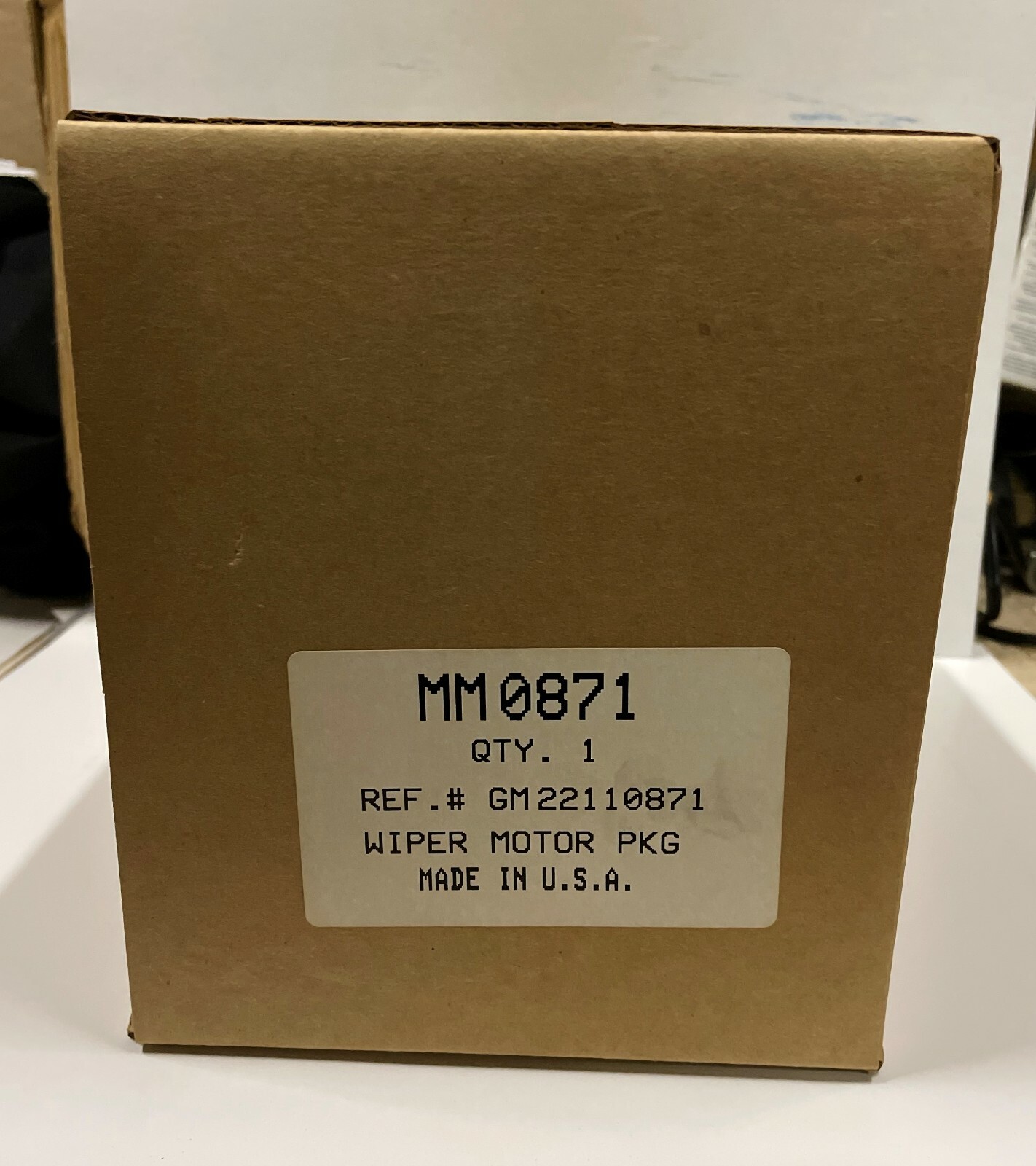 OEM Windshield Wiper Motor #22110871