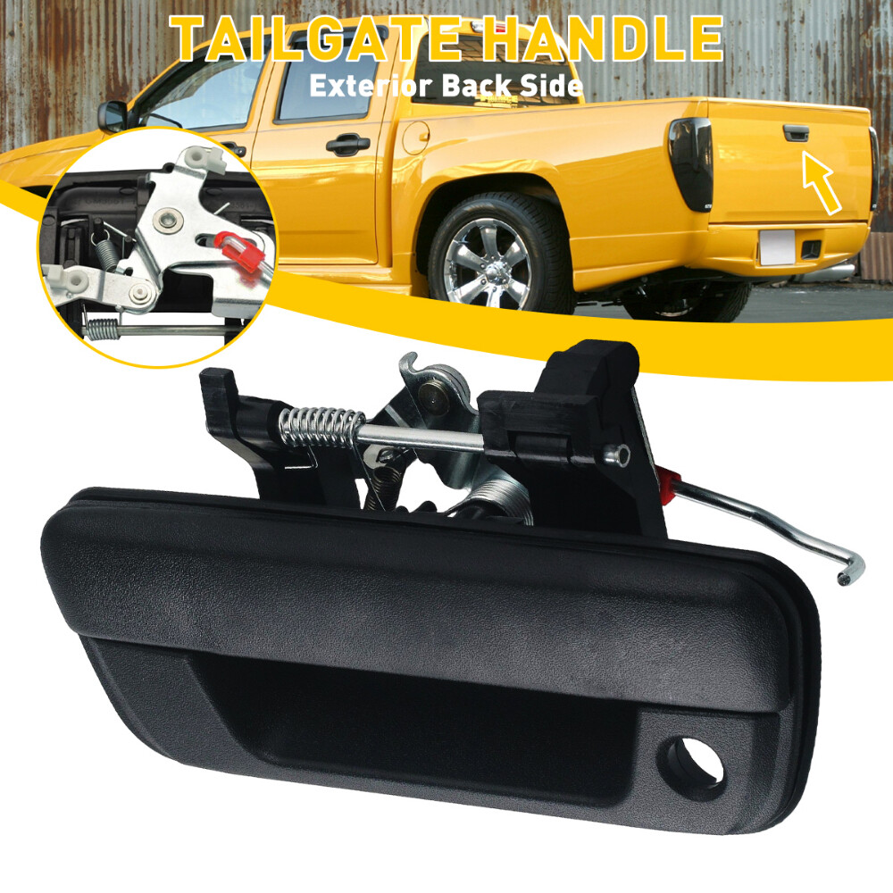 For 2004-2012 Chevy Colorado GMC Canyon Tail Gate Tailgate Handle Textured Black