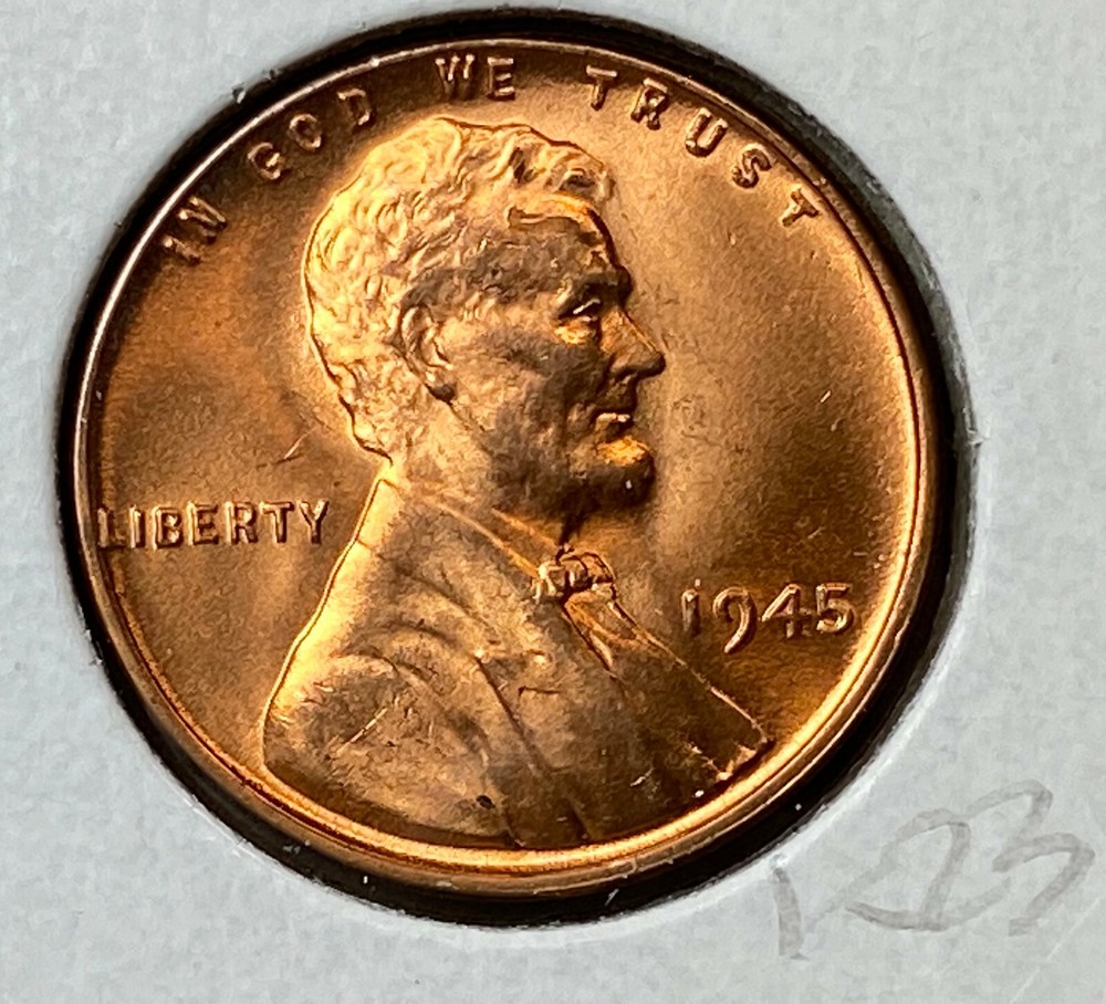 1945  Lincoln 1¢ Red BU  (K23)
