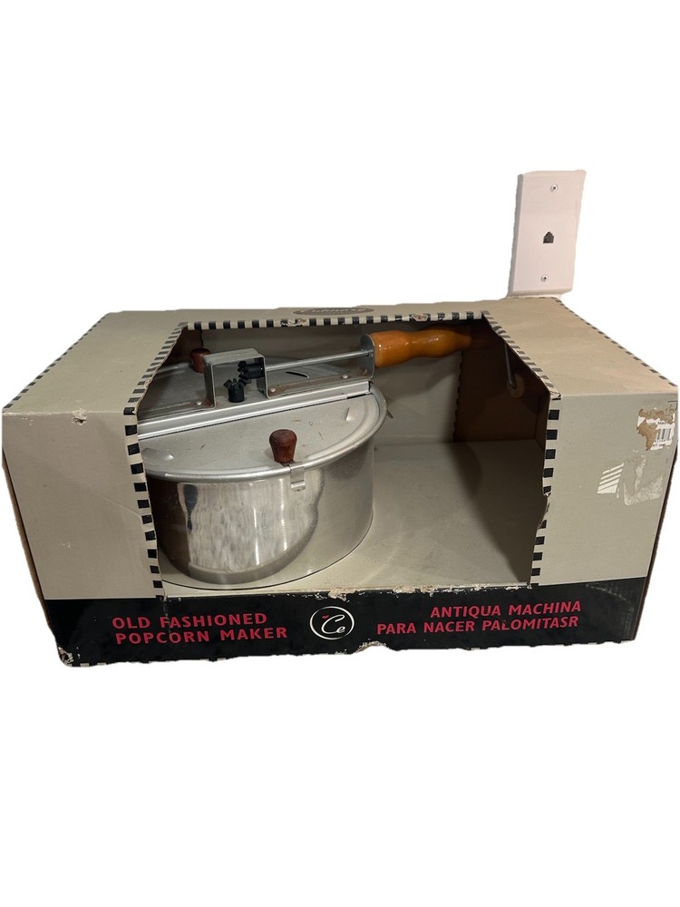 Vintage Popcorn Machine Culinary Essentials New In Box
