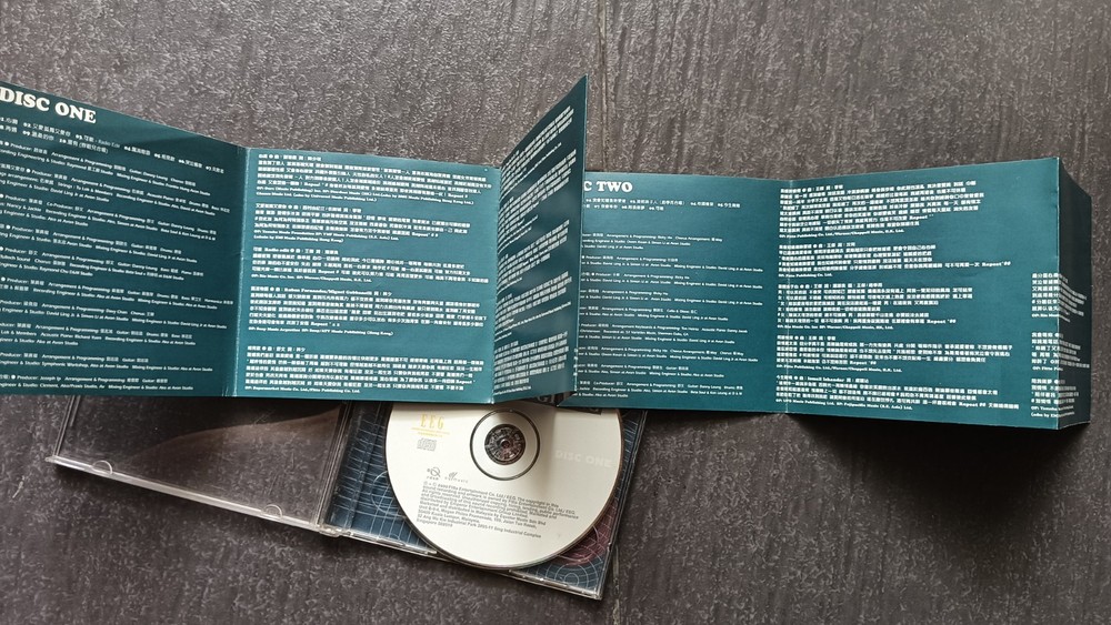 B- Dave Wang 王杰 =GIVING= 马来西亚版 2x CD Malaysia