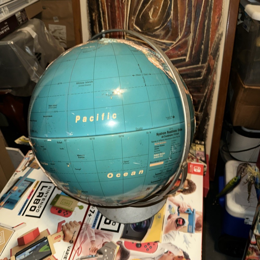 Vintage Nystrom Readiness Globe