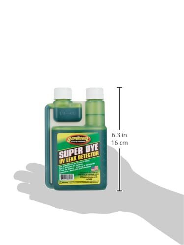 Supercool A/c Leak Detection Dye Green 8oz