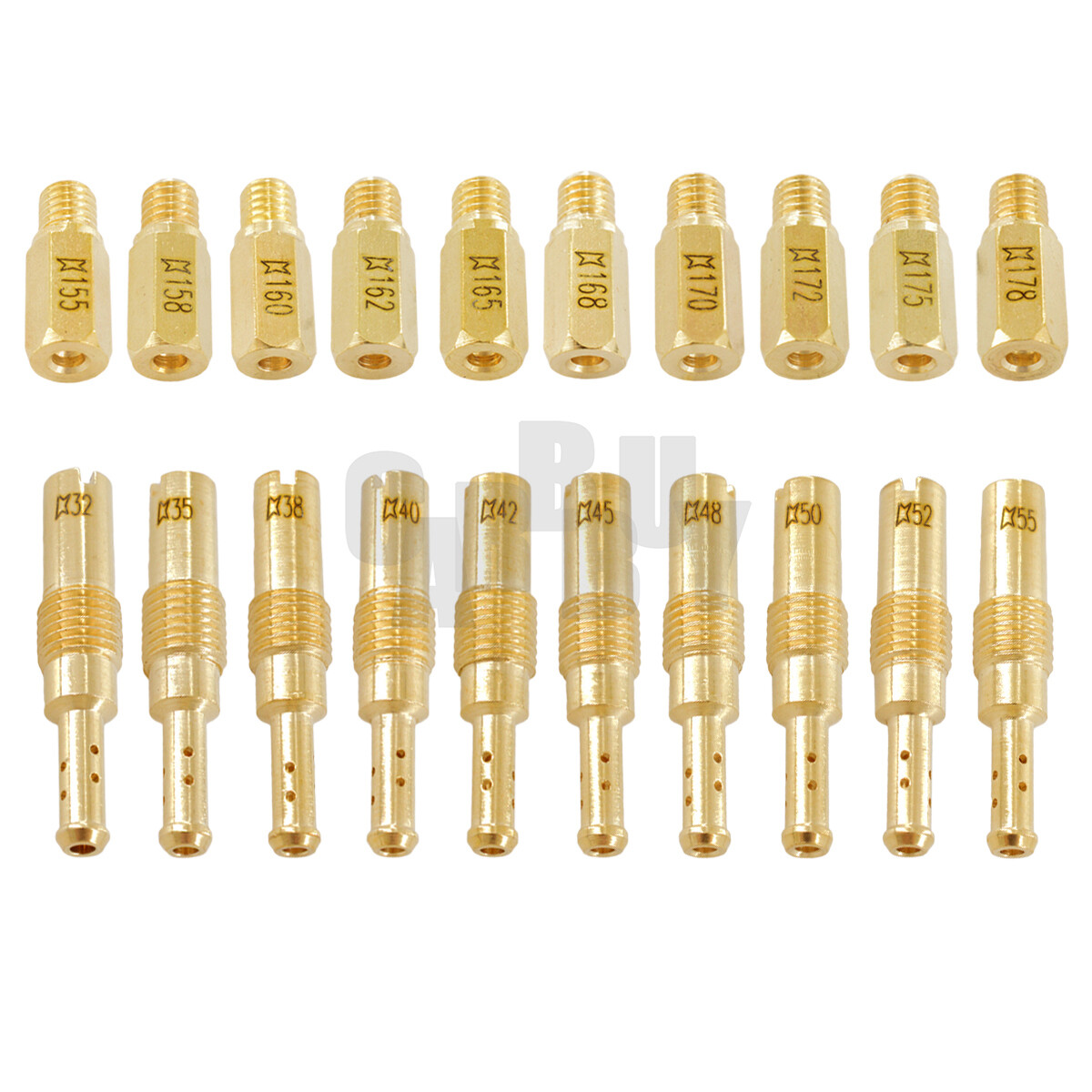 For Motorcycle Carburetor Main Jet Kit Set Slow/Pilot Jet for PWK Keihin OKO CVK