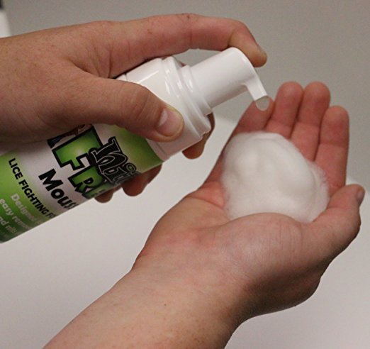 Nit Free Enzyme Lice Mousse and Glue Dissolver