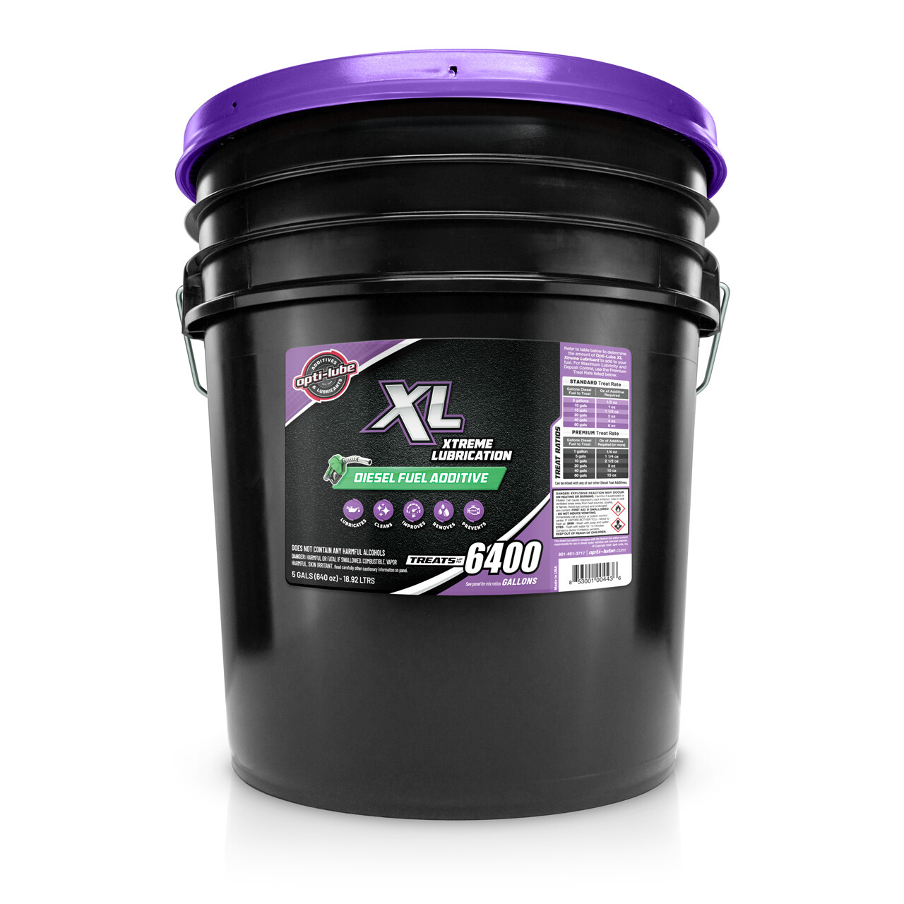 Opti-Lube XL Xtreme Lubricant Diesel Additive: 5 Gallon Pail without Accessories
