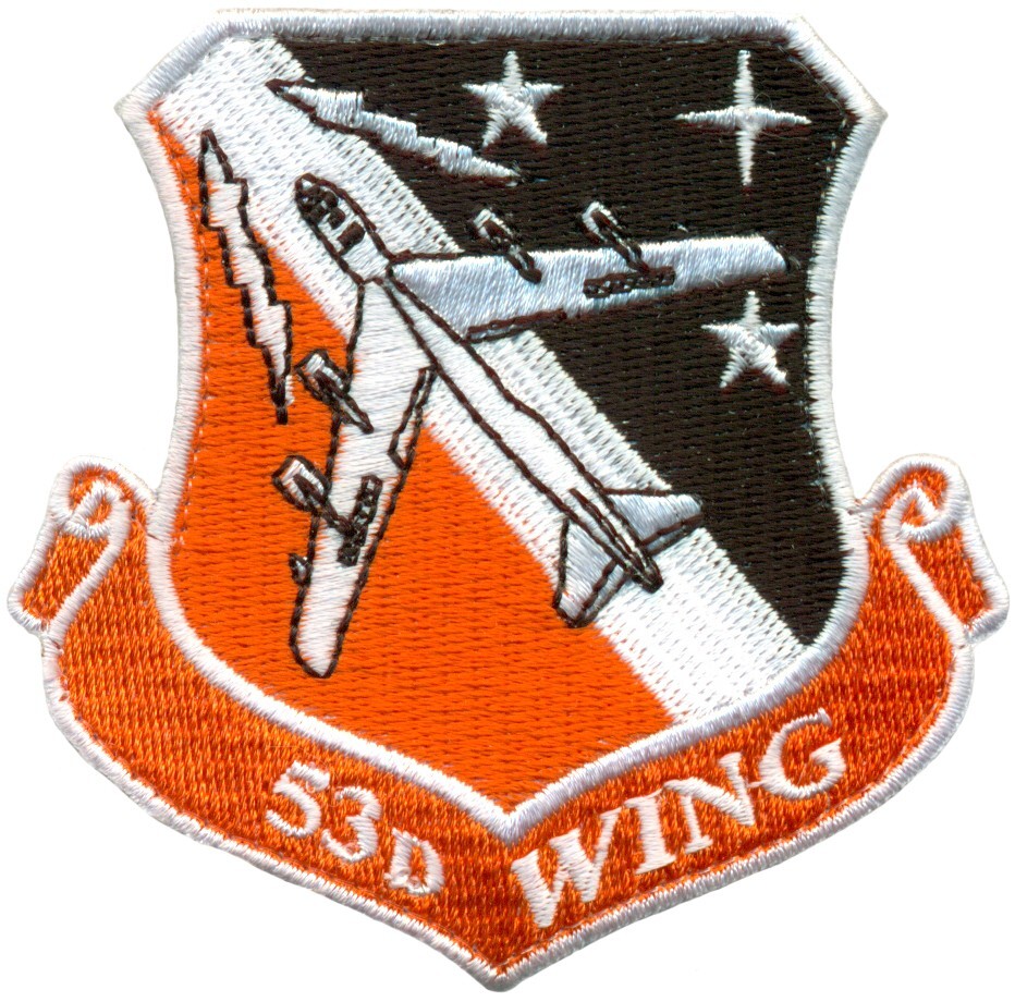 USAF 49th TEST & EVALUATION SQUADRON – B-52 – 53d WING PATCH