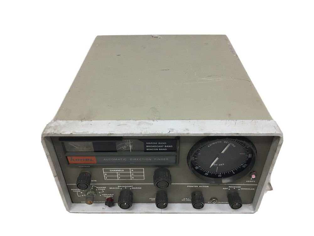 Vintage Rare Konel Automatic Direction Finder 1344
