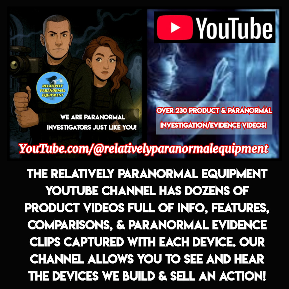 EnviroBell ultimate ghost hunting device & trigger object, rechargeable