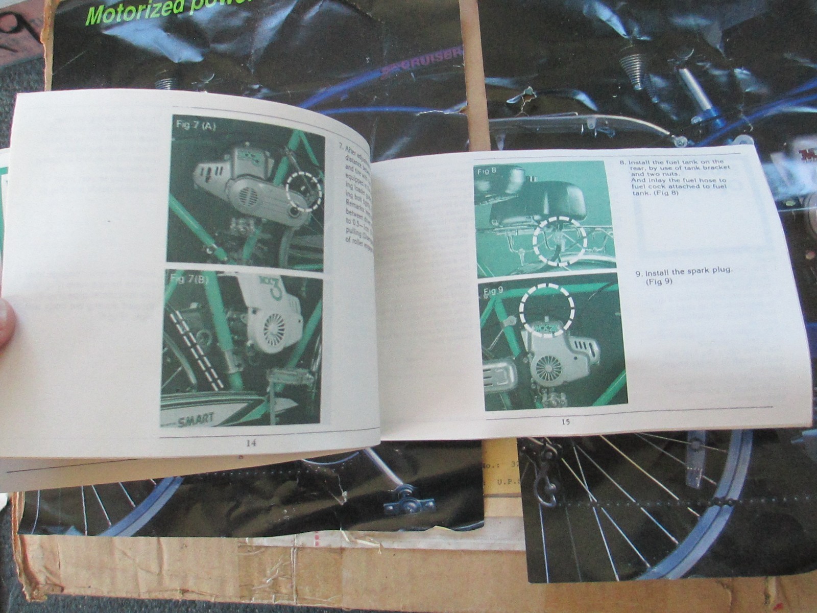 Vintage MX-5 MX5 Superbike Super Bike Bicycle Motor Model Bike 1993 BSMT