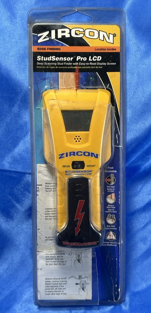 Zircon Stud Sensor Pro LCD Display Used Tested & Works