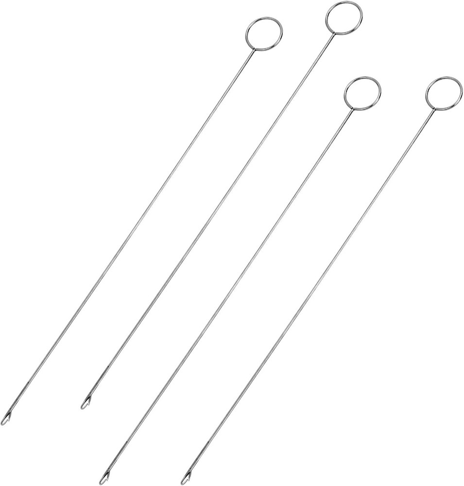 Loop Turner Sewing Tool, 4 Pieces Sewing Loop Turner Hook, Needle Hook,