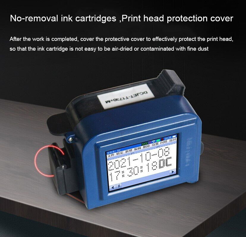 Mini QR code Date Packaging Bag Bottle Cap Inkjet Printer Smart Inkjet Printer