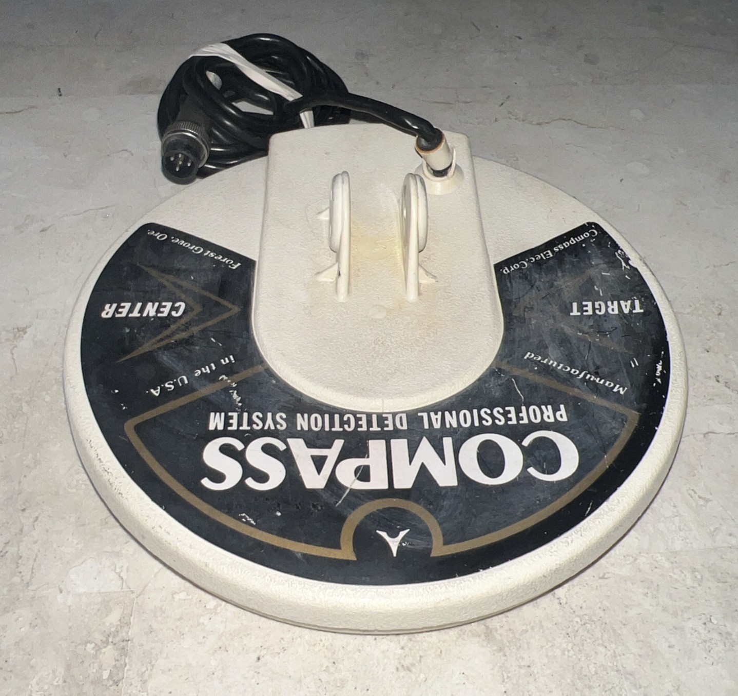 Compass Professional Detection System Metal Detector 8" Coil - Used