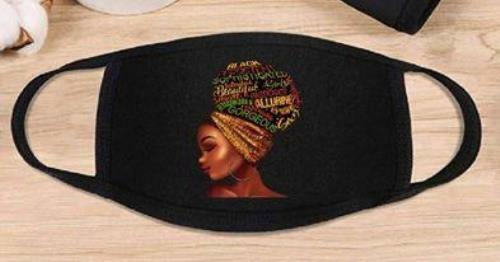 Melanin Girl Mask