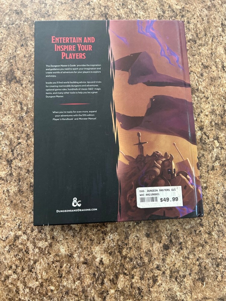 D&D 5e Dungeon Master’s Guide