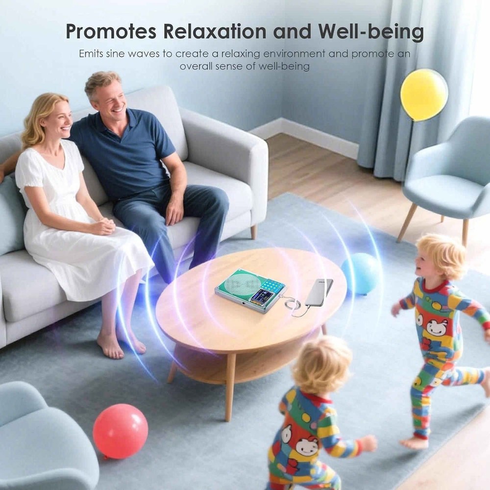 Schumann Resonance Frequency Generator with Numeric Keypad and Auto-Off Timer