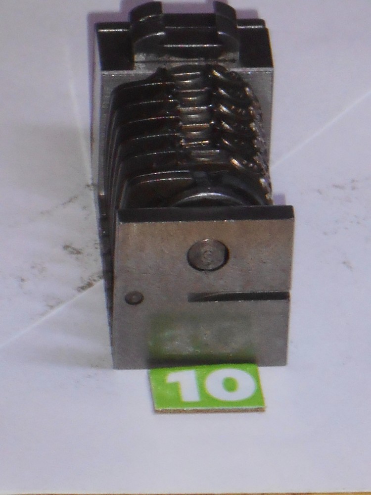 ATLANTIC| Reverse letterpress numbering machine | 10G