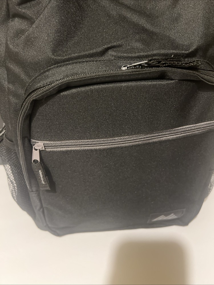 BN NT Solid Black Backpack 13.5" Length, 16" Height, 4.25" Depth