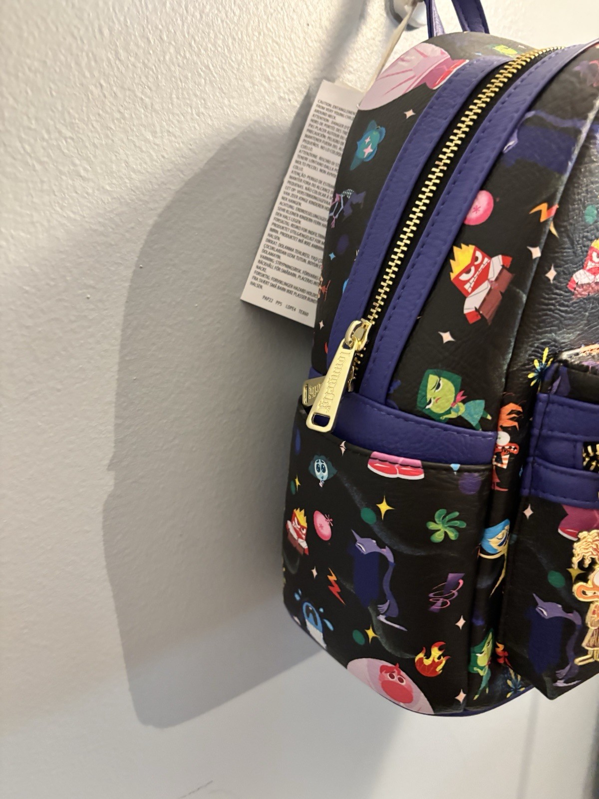 Disney Parks Pixar Inside Out 2 Backpack Bag Loungefly