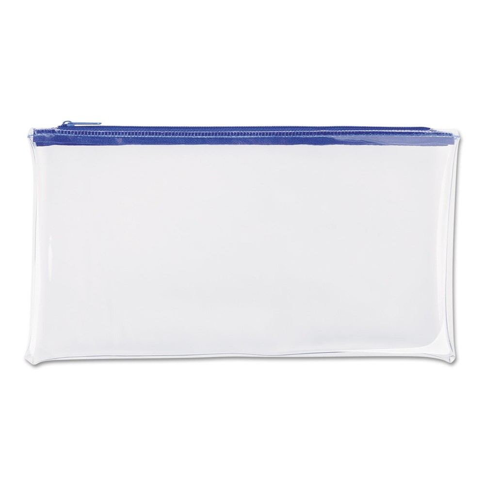 Universal® Zippered Wallets/Cases, 11 x 6, Clear, 2 per pack
