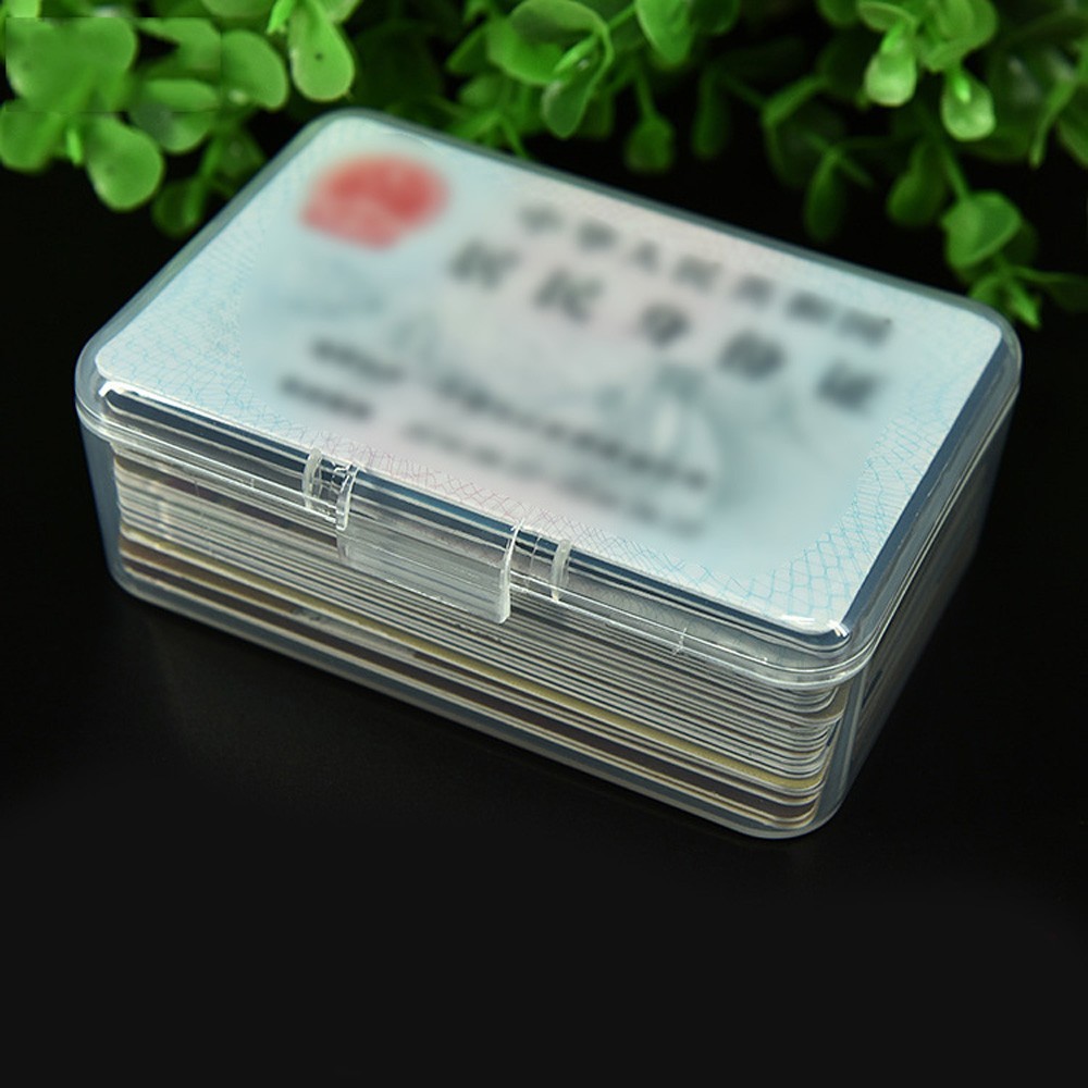 1pcs Plastic Clear Transparent Storage Collections Container Box Case Holder