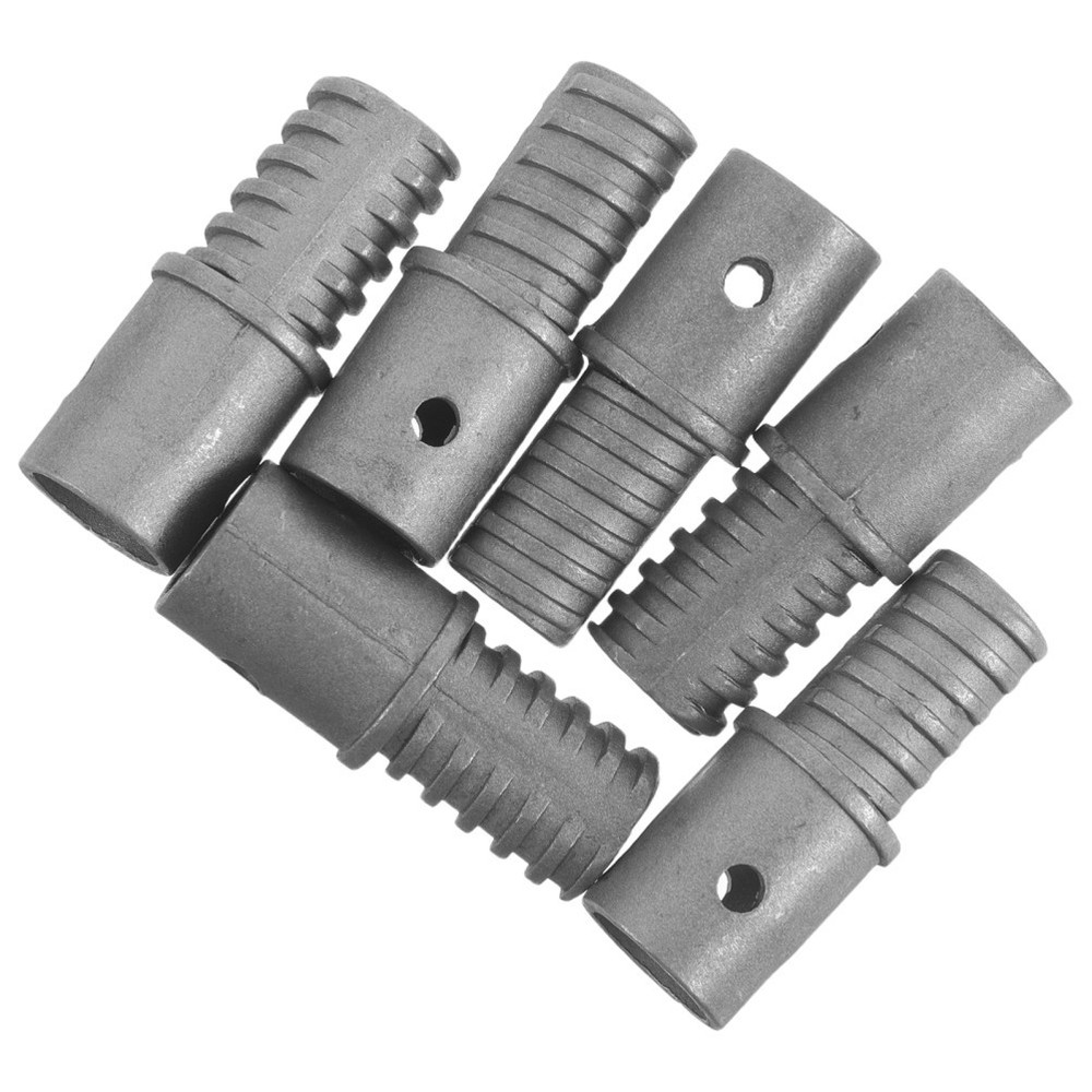 6 Pcs Broom Pole Adapter Handle Threaded Tip Ferrule Replacement