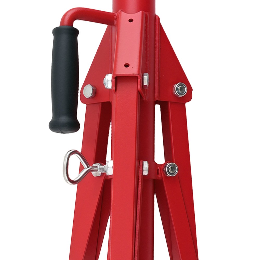 Adjustable Height Roller Stand 2500lbs Support 27.6-52in for Workshop Tools